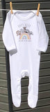 Pastel Rainbow Animals Babygrow