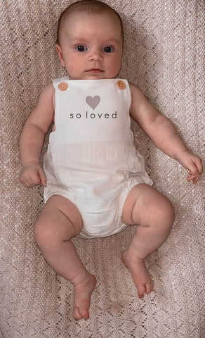 Cotton Romper suit - So loved
