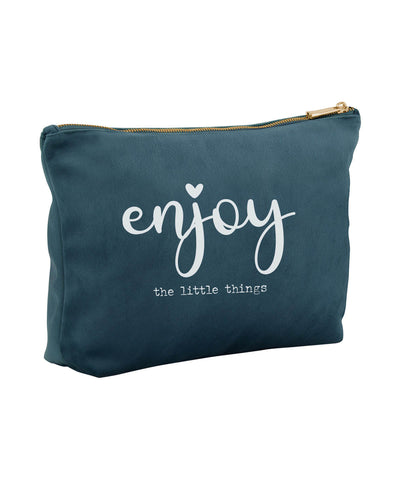 Velvet make up bag