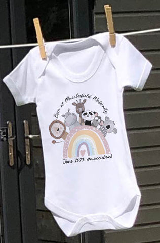 Macclesfield Maternity New baby vest