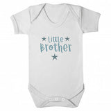 Little Sister hearts Baby Vest