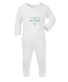 Little Sister hearts Baby Babygrow