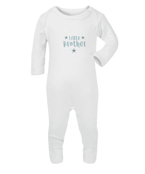Little Sister hearts Baby Babygrow - Main Image