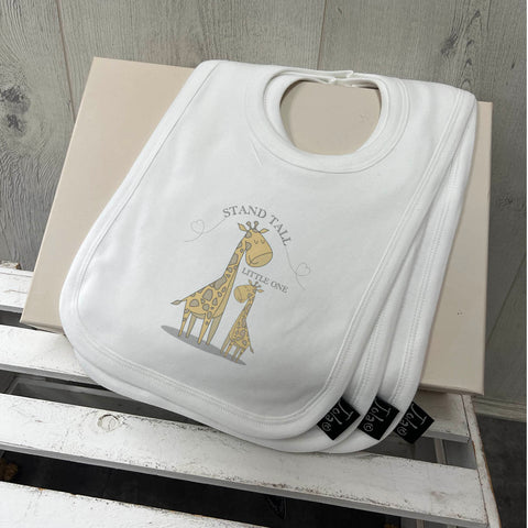 Giraffe Stand Tall Bib