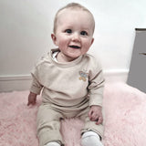 Soft Pink Butterfly Toddler Sweatshirt