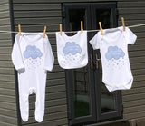 Cloud and stars Babywear