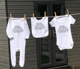 Cloud and stars Babywear