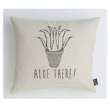 Aloe There Linen Cushion