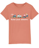 Build your Dreams Organic Cotton Toddler T Shirt