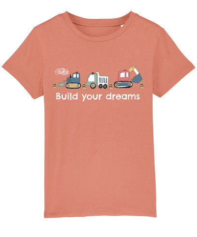 Build your Dreams Organic Cotton Toddler T Shirt