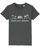 Build your Dreams Organic Cotton Toddler T Shirt