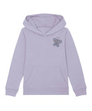 Organic Cotton Kids Hoodie Butterfly
