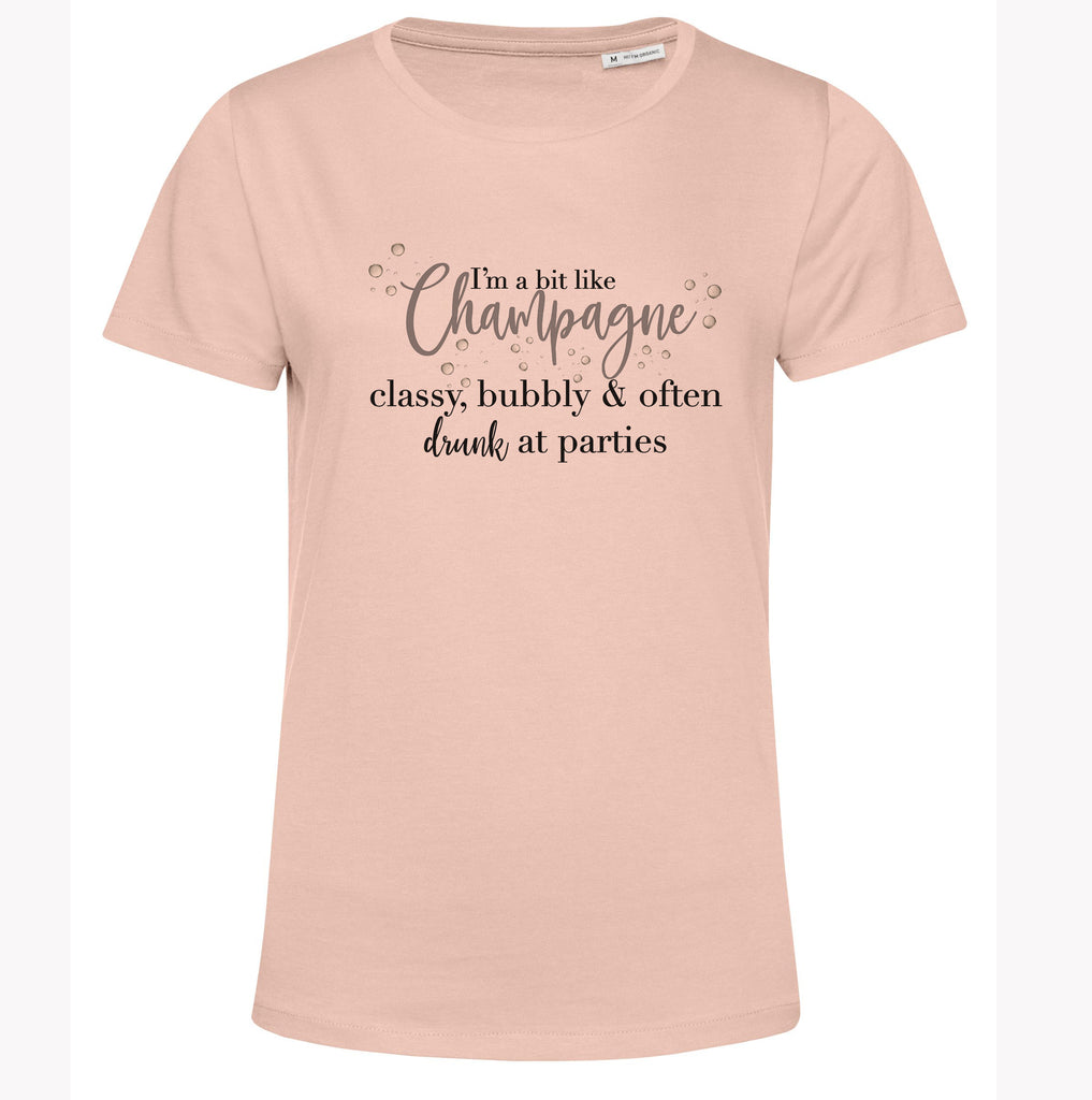 Organic Cotton T Shirt Classy Bubbly