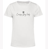 Organic Cotton T Shirt Crazy Dog Lady