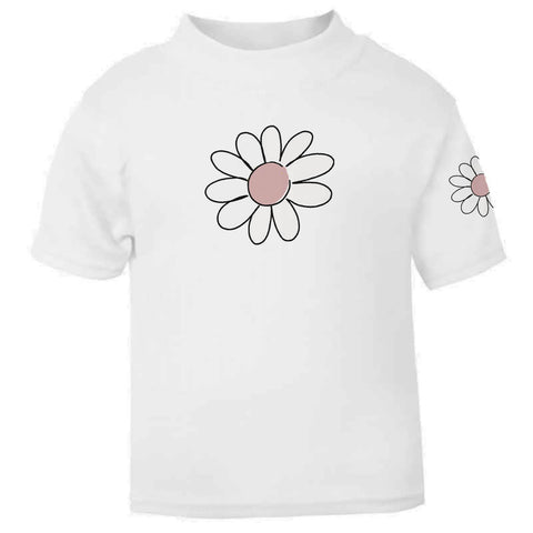 Daisy Baby Dungarees and T Shirt set