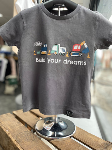 Build your Dreams Organic Cotton Toddler T Shirt
