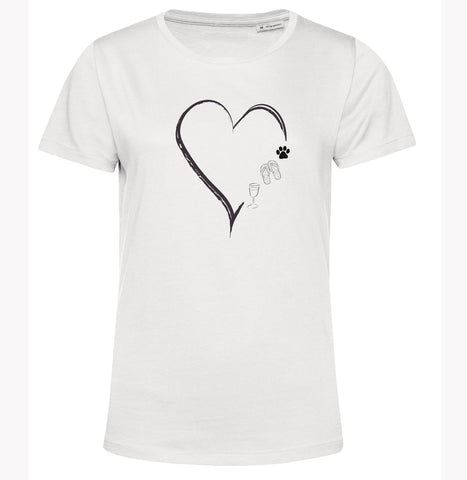 Organic Cotton T Shirt Personalised Favourites