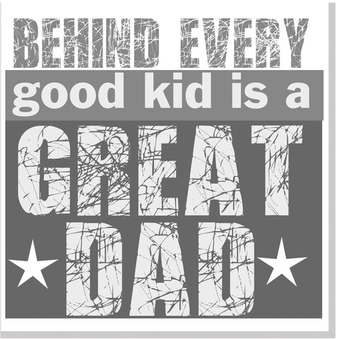 Great Dad square card