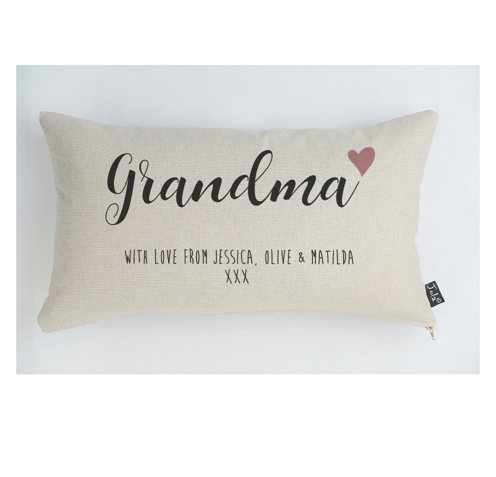 Grandma top feather pillow