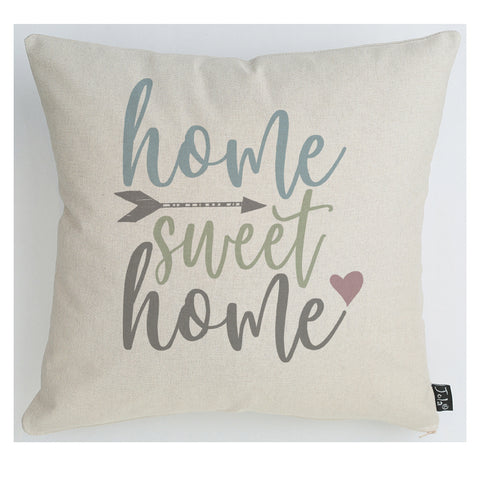 Home Sweet Home Pastel cushion