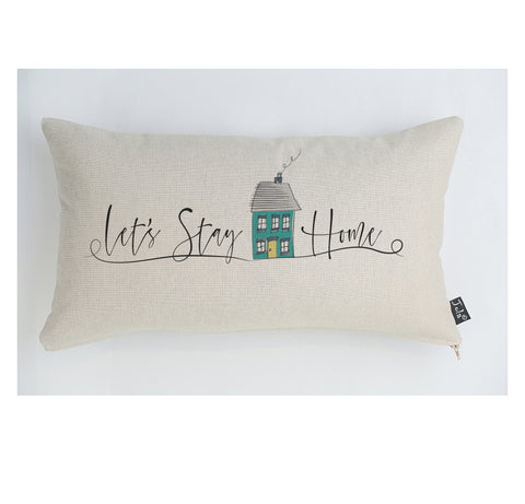 Let's stay home  cushion