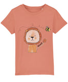 Lion be Brave Organic Cotton Toddler T Shirt