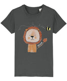 Lion be Brave Organic Cotton Toddler T Shirt