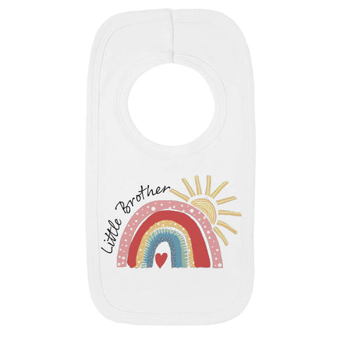 Little Sister/Brother Rainbow Bib