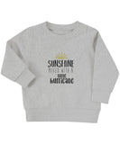 Sunshine Hurricane Organic Toddler Sweatshirt