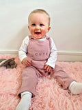 Organic CUTE Toddler Dungarees