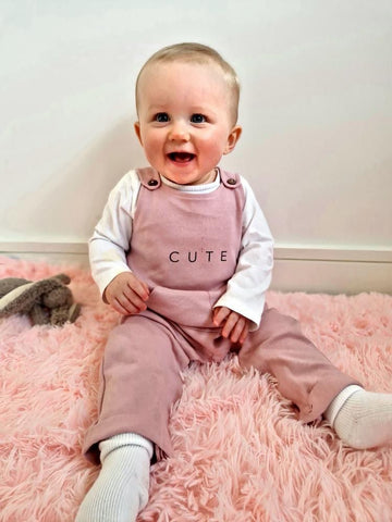 Organic CUTE Toddler Dungarees