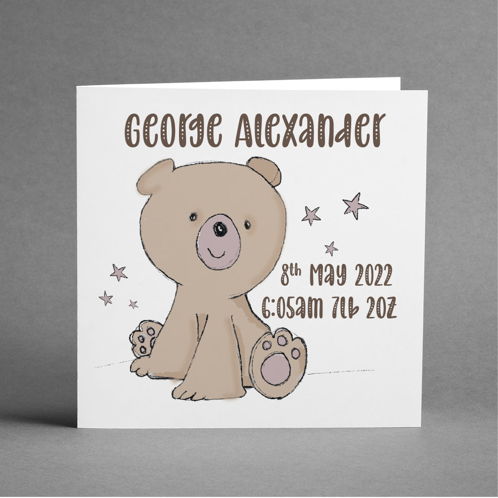 Large Baby Bear Gift set