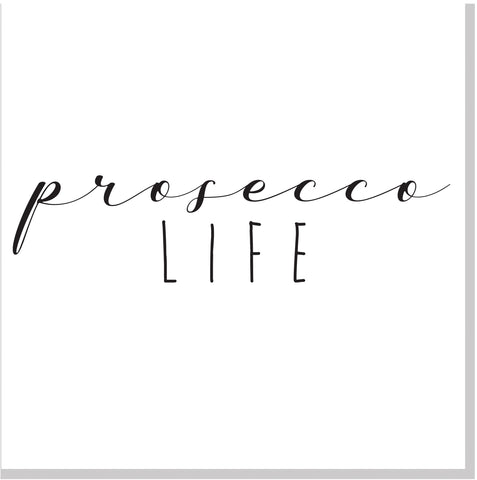 Prosecco Life square card