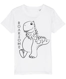 Roarsome Dinosaur Organic Cotton Toddler T Shirt