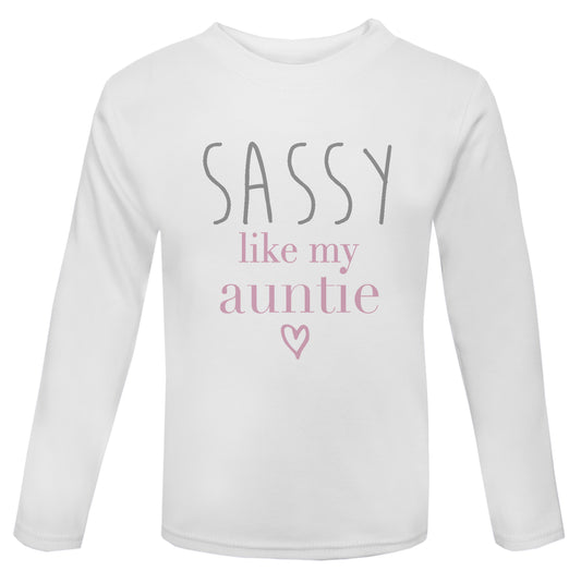 Sassy Lassy long sleeve Toddler T Shirt