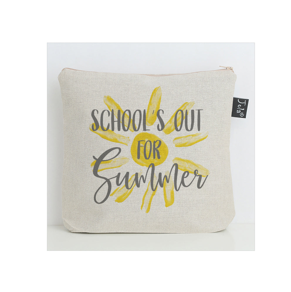 Schools out for summer washbag