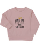Sunshine Hurricane Organic Toddler Sweatshirt
