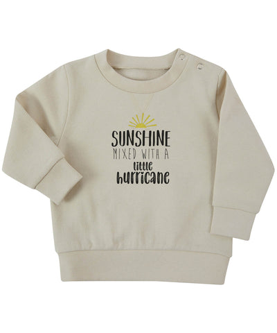 Sunshine Hurricane Organic Toddler Sweatshirt