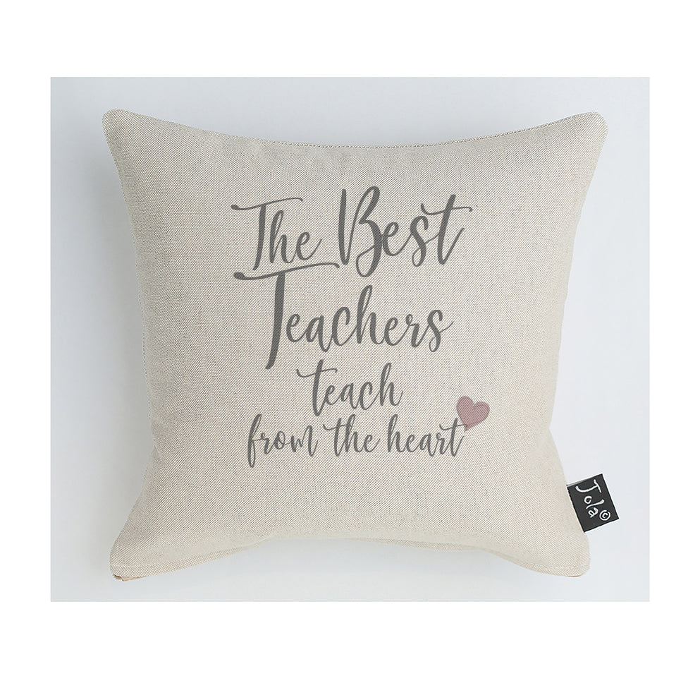 Teach from the heart midi cushion