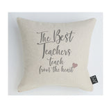 Teach from the heart midi cushion