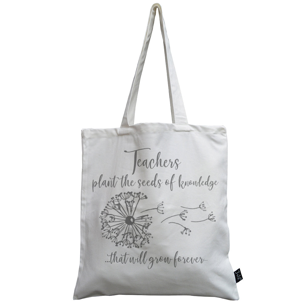 Dandelion Teacher canvas bag