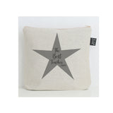 Best Teacher grey star washbag