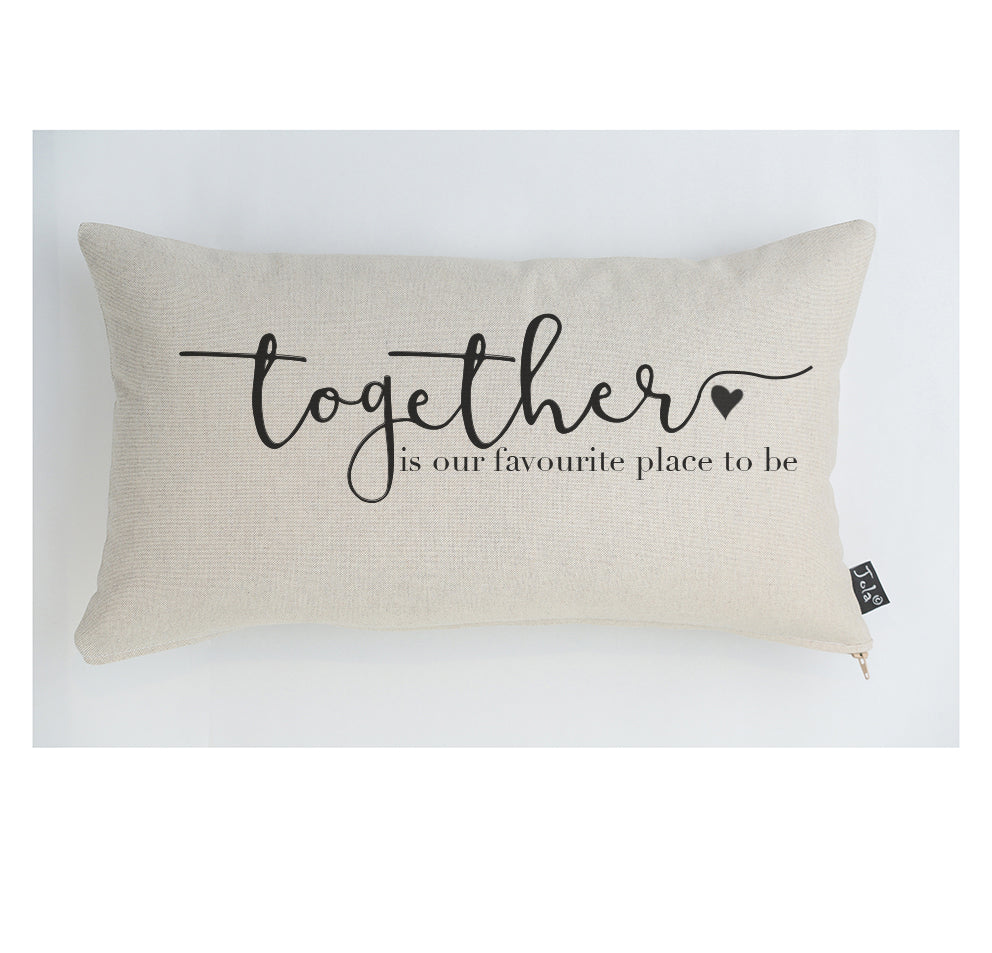 Together large boudoir cushion