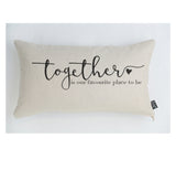 Together large boudoir cushion