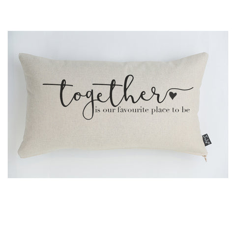 Together large boudoir cushion