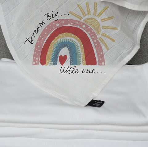 Dream Big Rainbow Muslin
