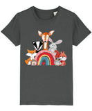 Woodland Animals Organic Cotton Toddler T Shirt