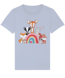 Woodland Animals Organic Cotton Toddler T Shirt