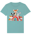 Woodland Animals Organic Cotton Toddler T Shirt