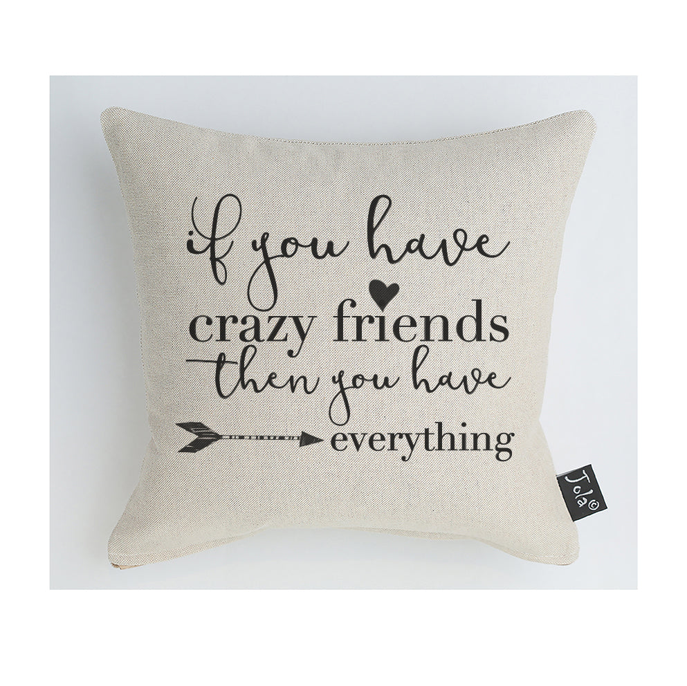 Crazy Friends Cushion
